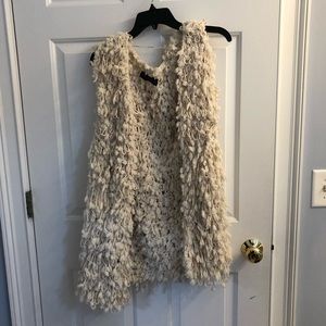 Zara Fur vest
